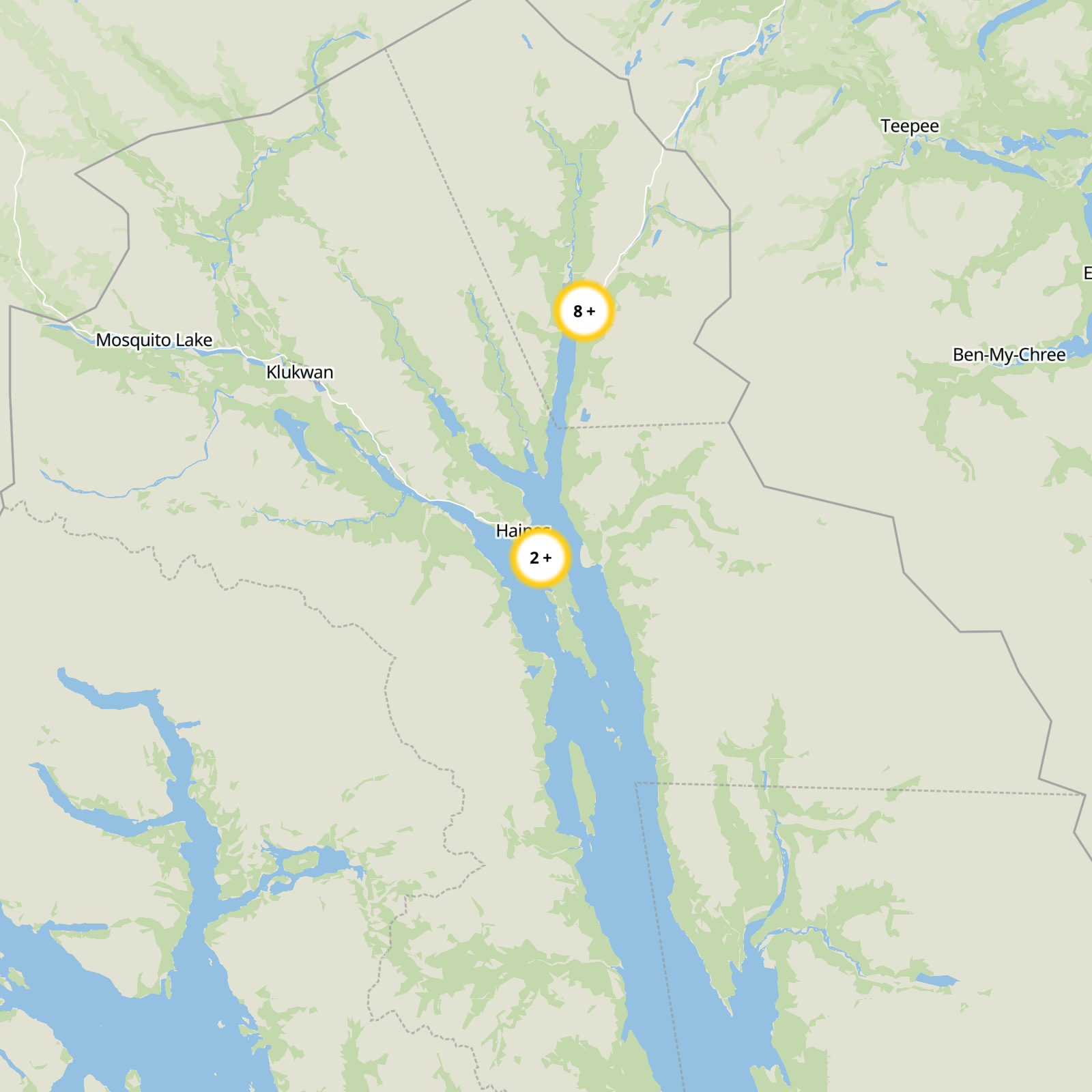 Haines Static Map