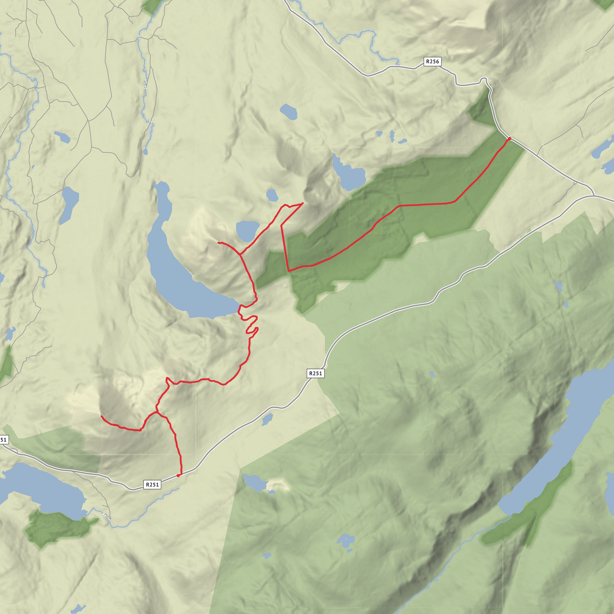 ireland 7 summits standard 2026 mobile static map