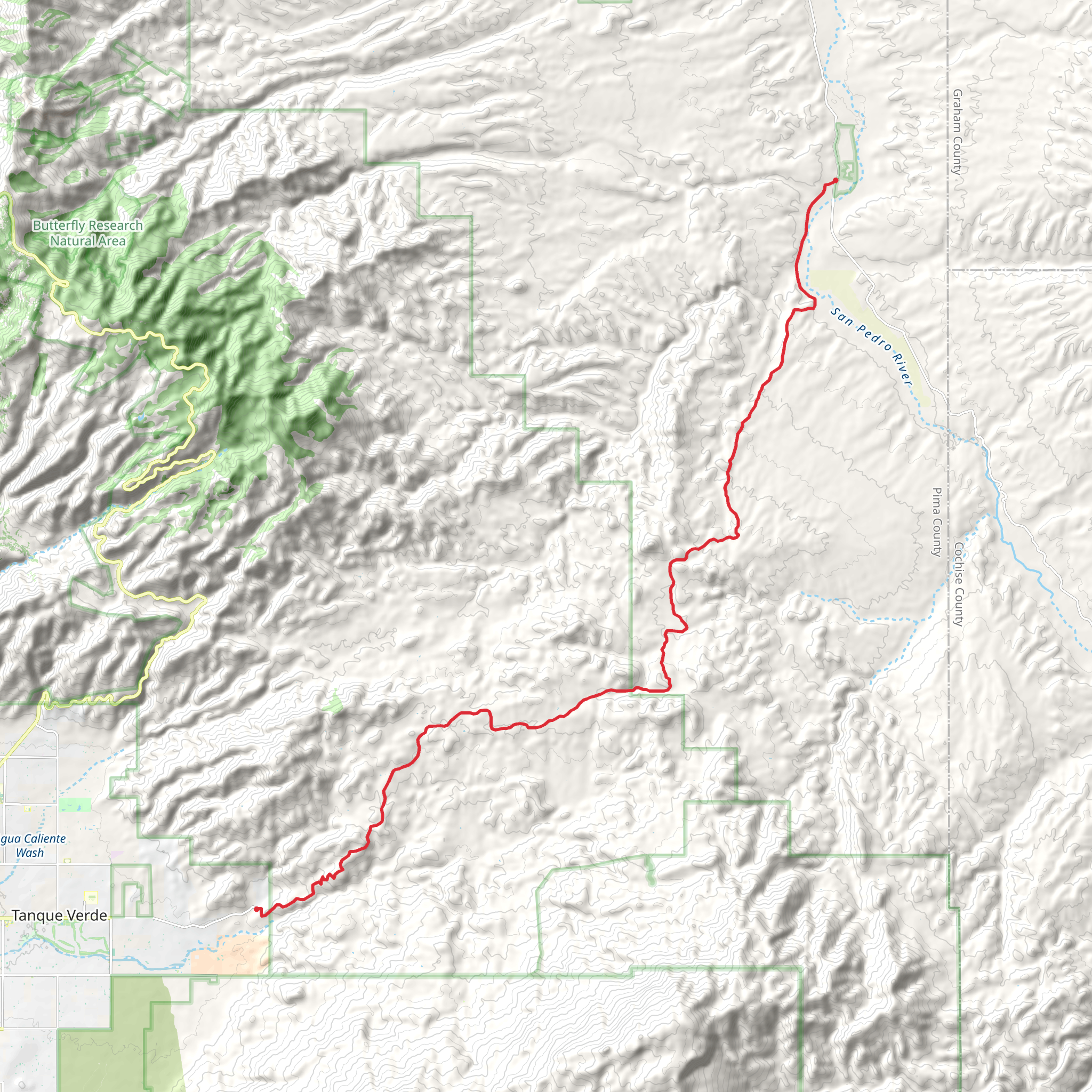 Redington Road Point to Point mobile static map