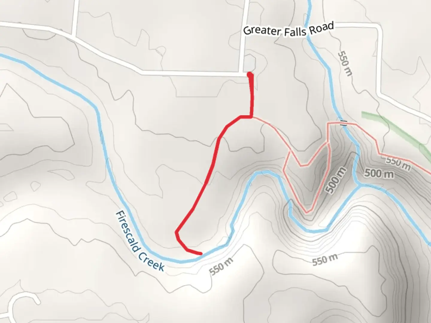 An image depicting the trail Blue Hole Trail and its surrounding area.