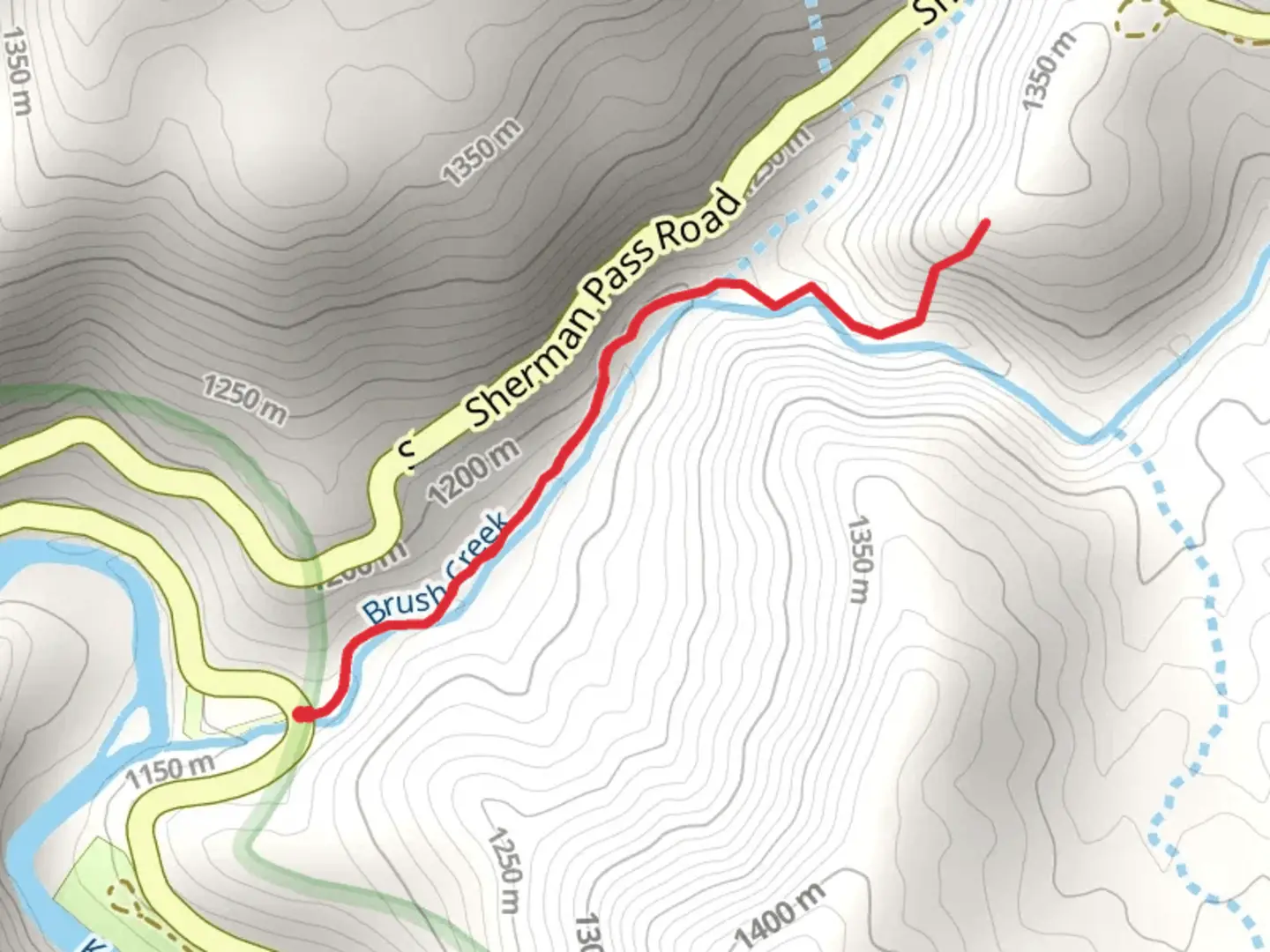 An image depicting the trail Walkalong Brush Creek and its surrounding area.
