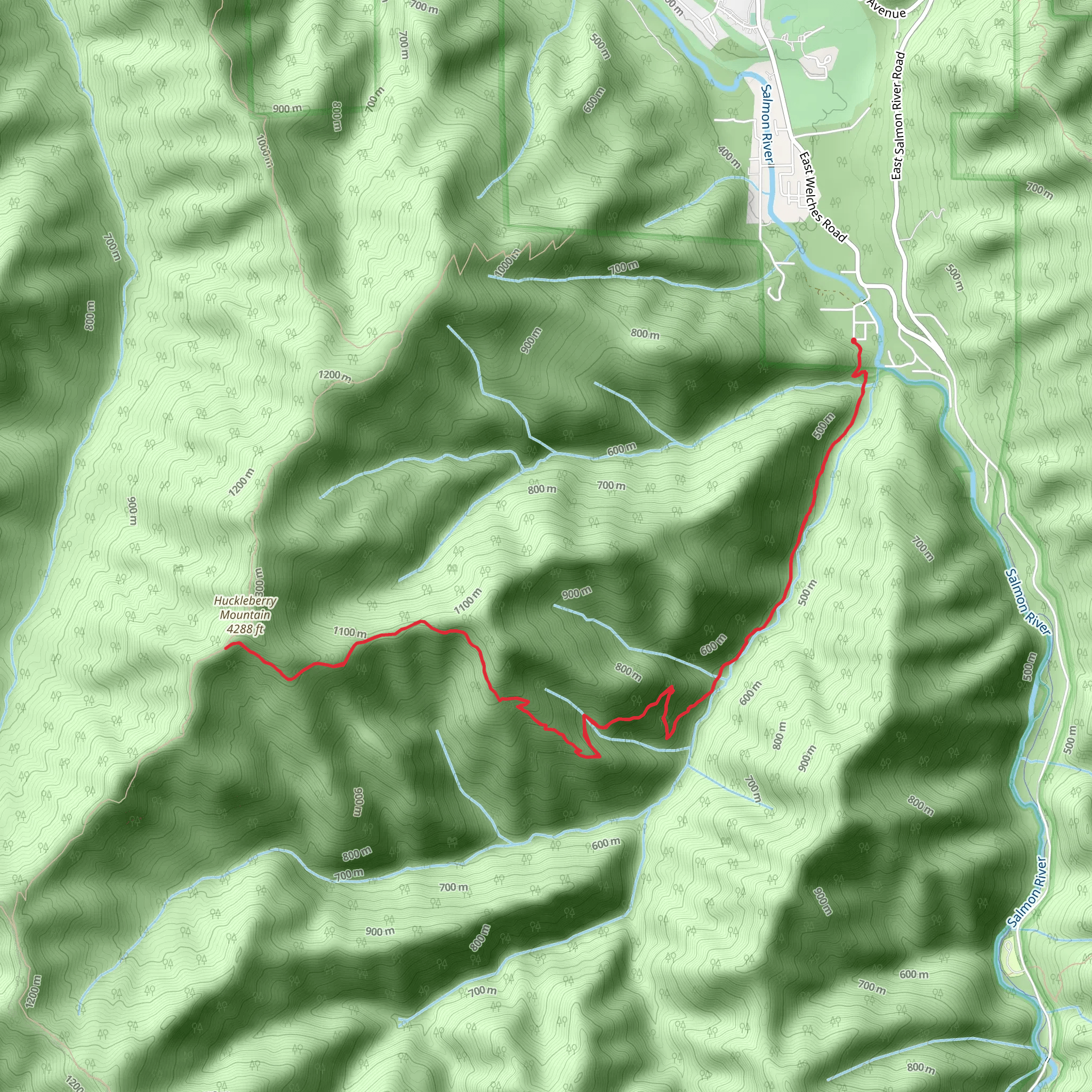 Bonanza Trail mobile static map