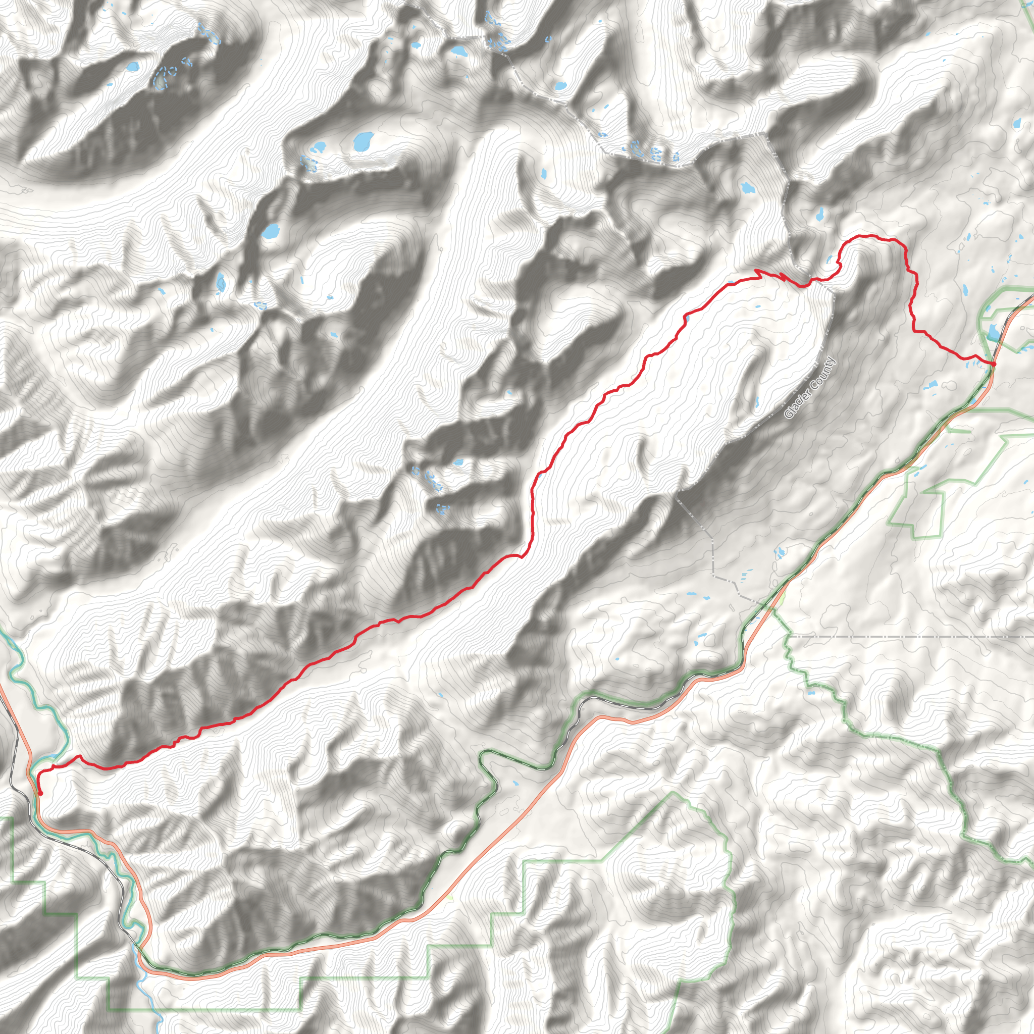 Ole Creek mobile static map