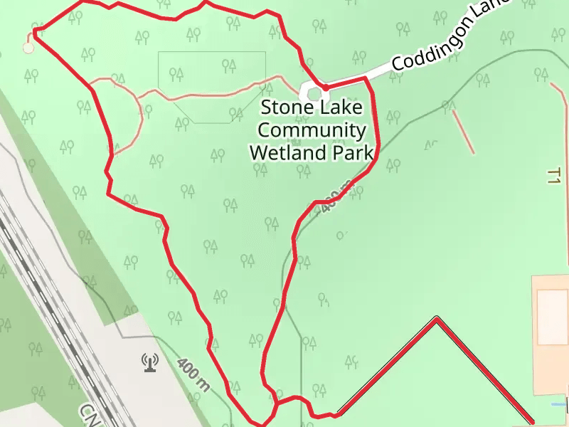 Stone Lake Community Wetland Park Loop