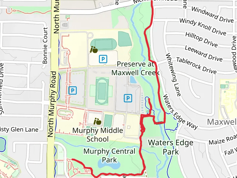 Murphy Central Park and Preserve at Maxwell Creek Walk