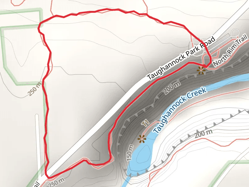 Taughannock Park Road and North Rim Trail Loop