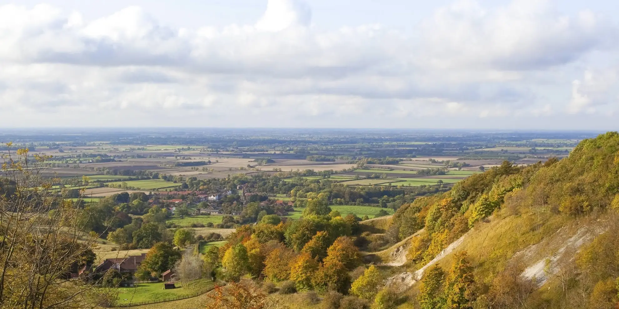 An image depicting the trail Nunburnholme to Thixendale - Wolds Way and its surrounding area.