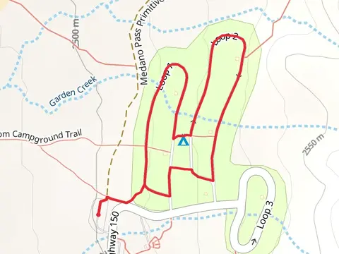 Pinyon Flats Campground Loop