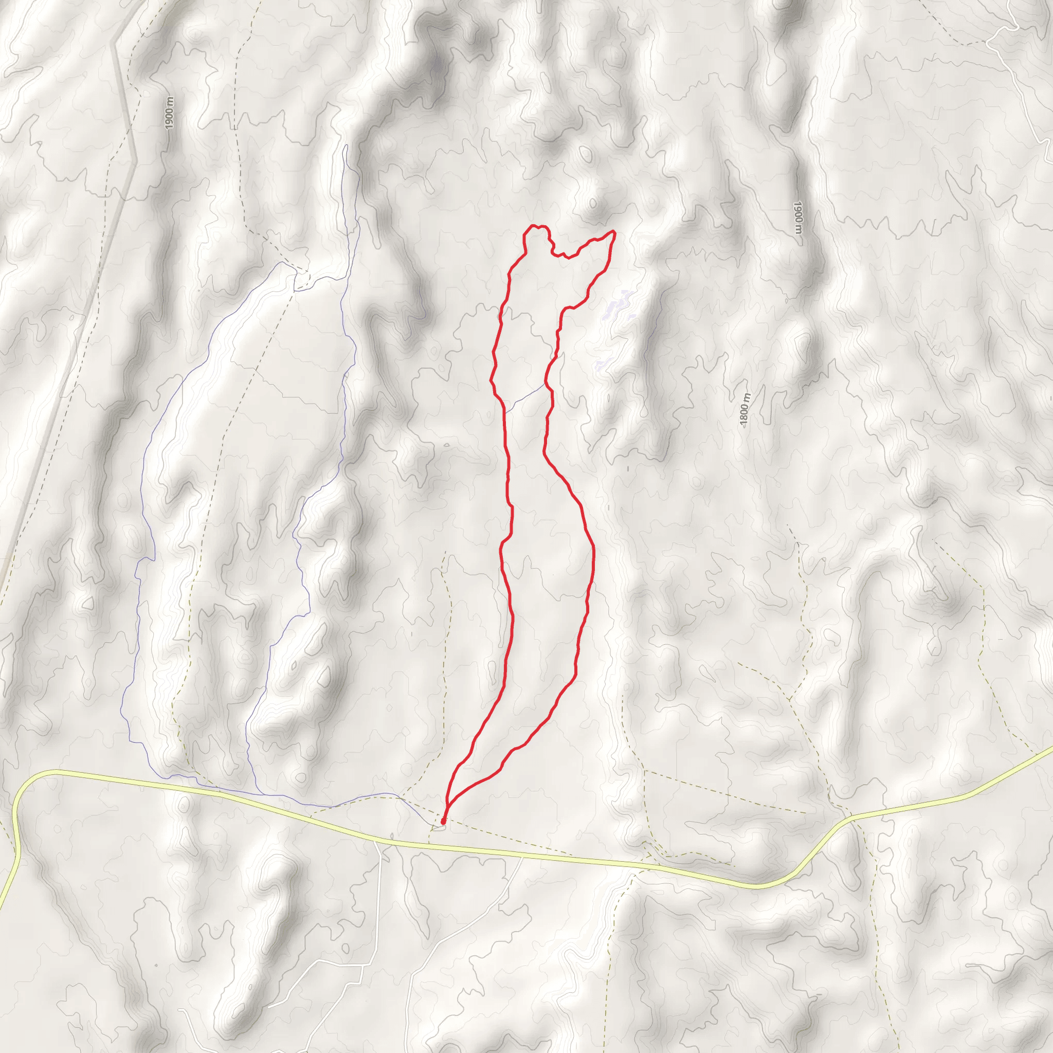 Lapoint Trail Loop mobile static map