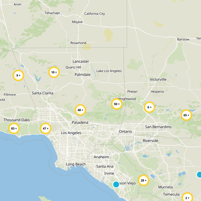 Azusa Static Map