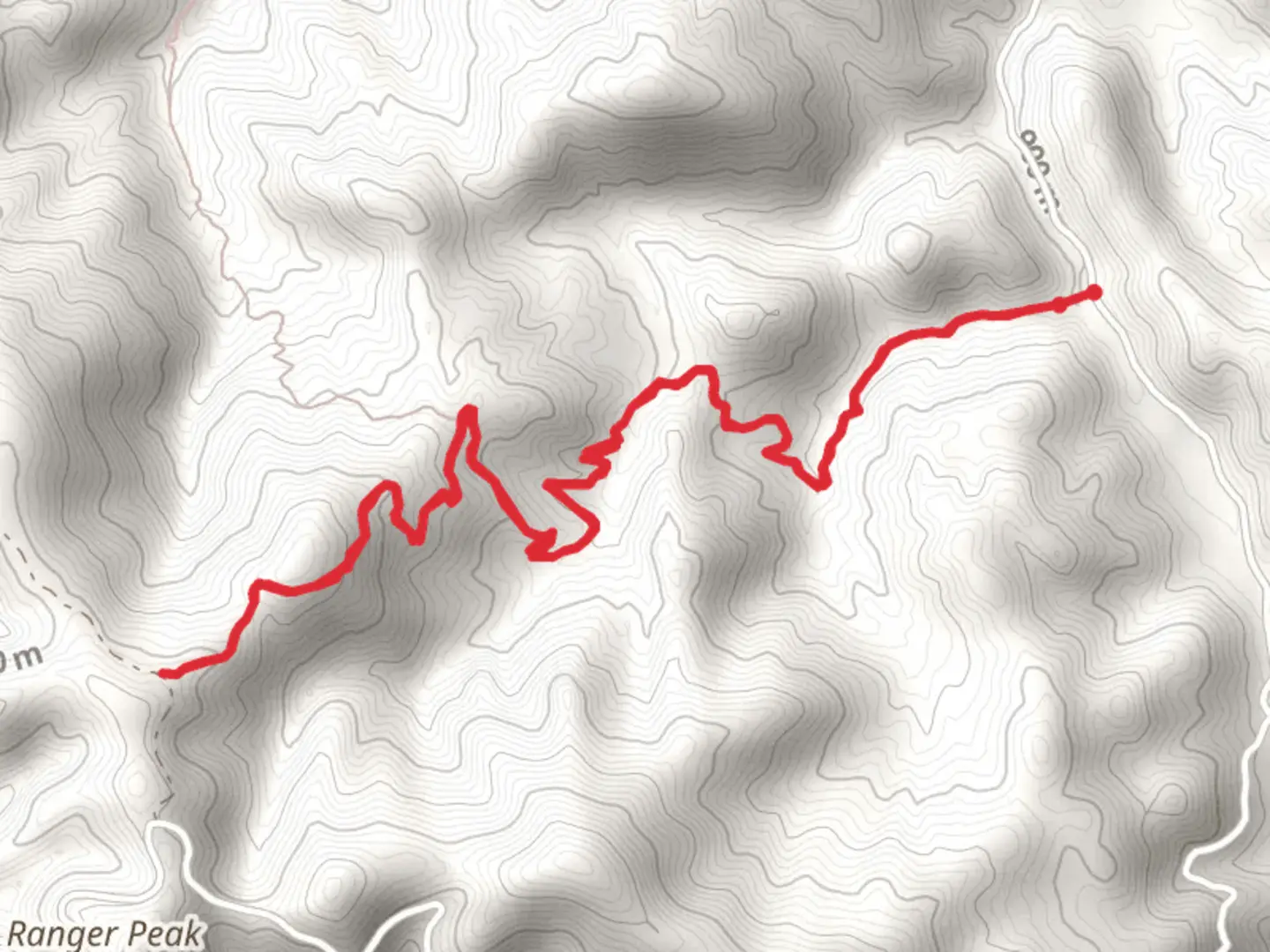 An image depicting the trail White Rock Trail and its surrounding area.