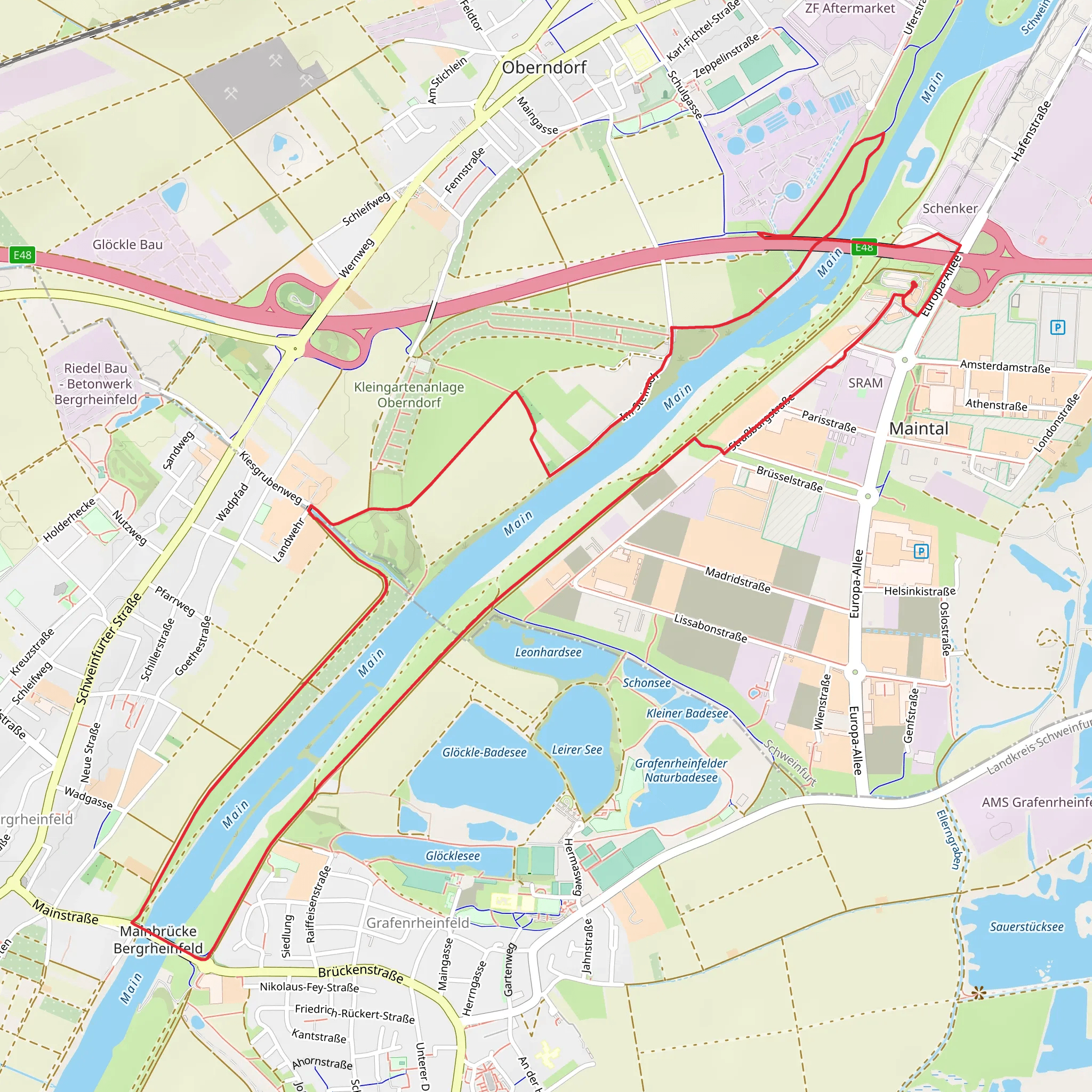 Main Loop mobile static map