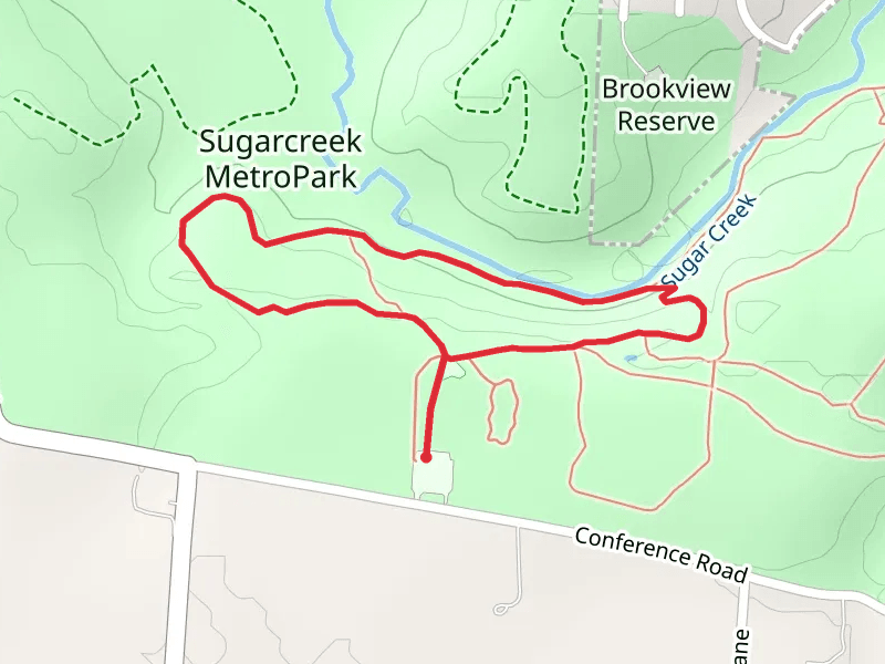 Sugarcreek MetroPark Green Loop Trail