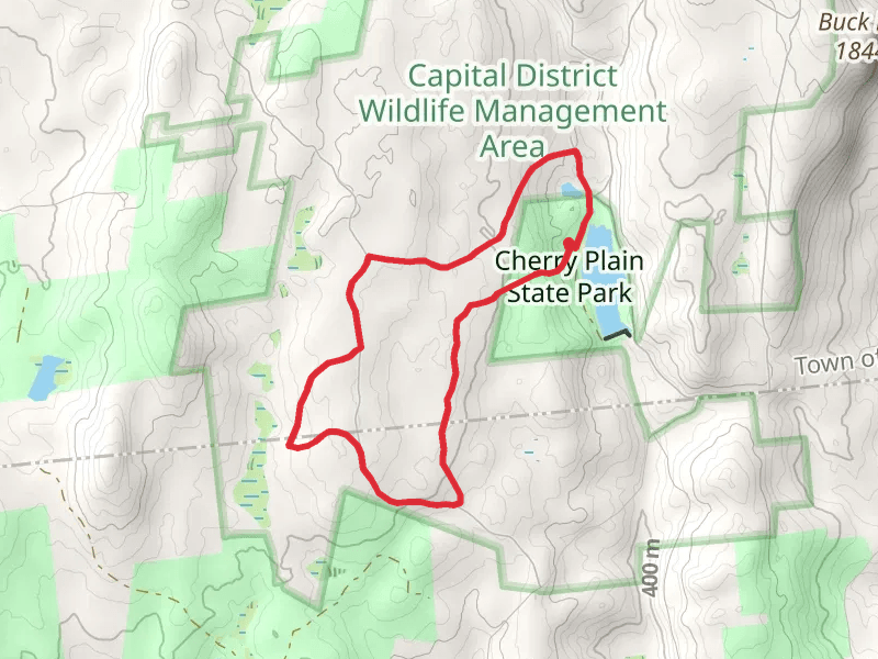 Mill Pond Trail Loop from Black River Pond