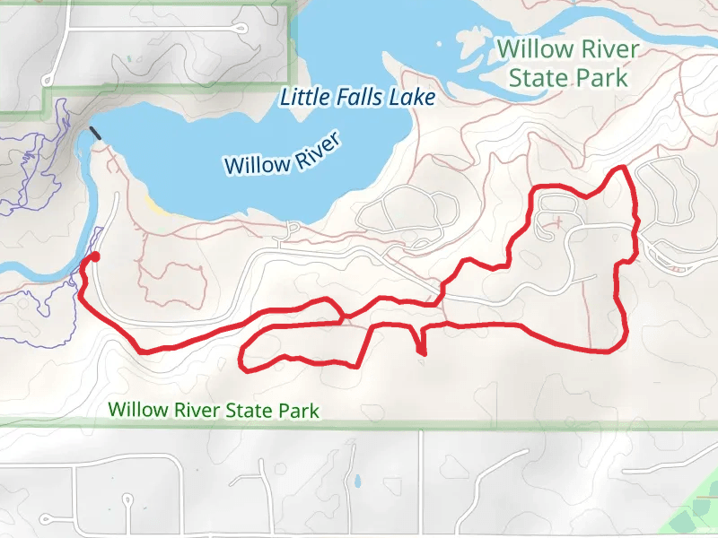 Oak Ridge Trail and White Trail