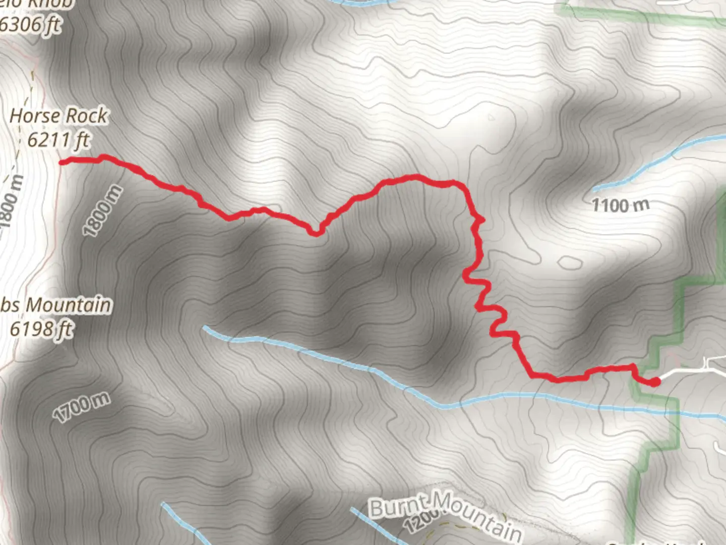 An image depicting the trail Woody Ridge Trail and its surrounding area.