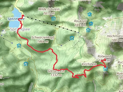 Rotwand Hike via Spitzingsee