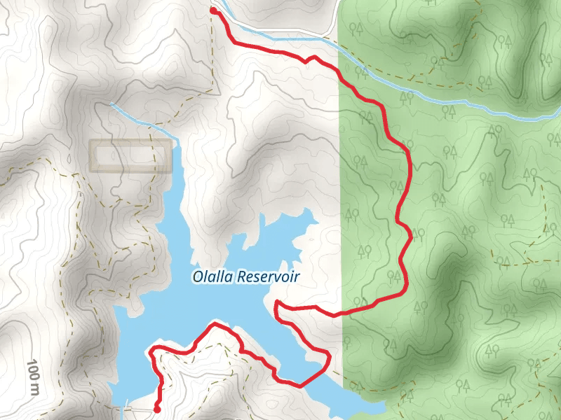 Olalla Reservoir Trail