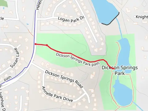 Dickson Springs Park Path