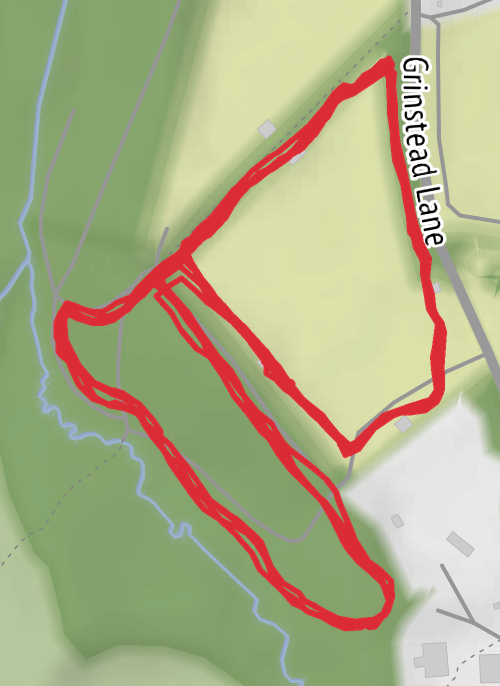 Mid Sussex Running mobile static map