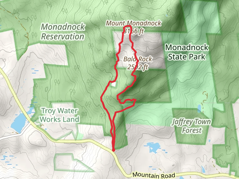 Monte Rosa and Bald Rock via Cliff Walk