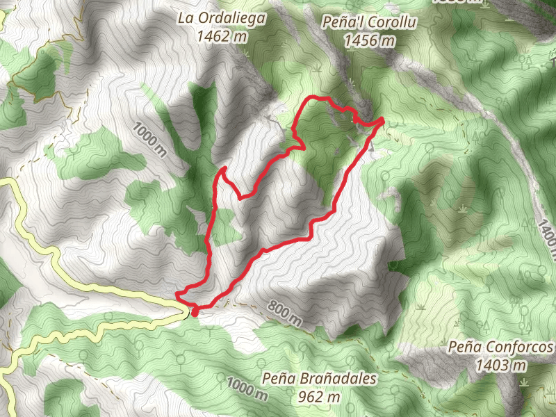 Snow Route - Orle by Llagu Ovia