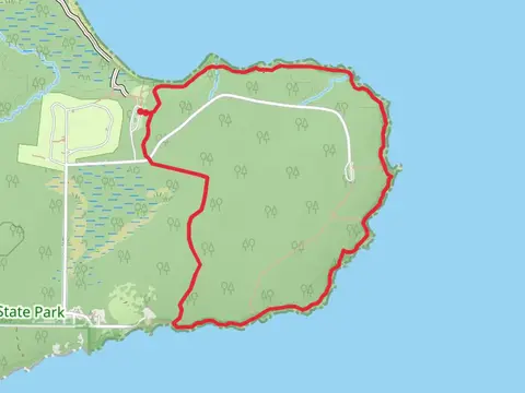 Bayview, Point and Woods Loop Trail
