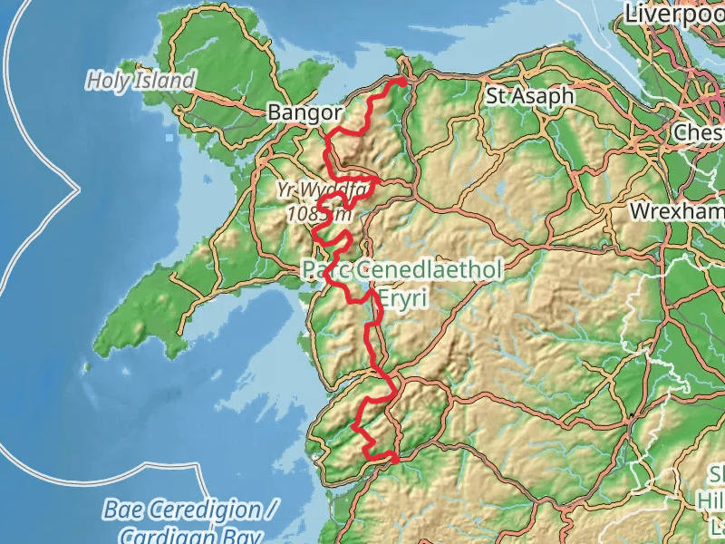 Snowdonia Way - Mountain Trail