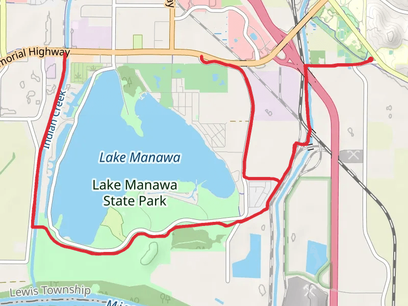 Lake Manawa Trail