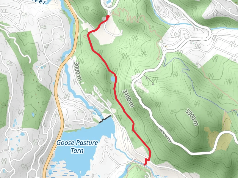 Indian Creek via Aspen Alley Trail