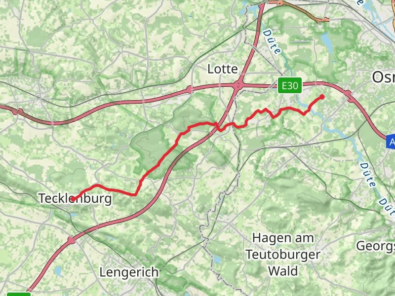 Hellern to Tecklenburg Walk