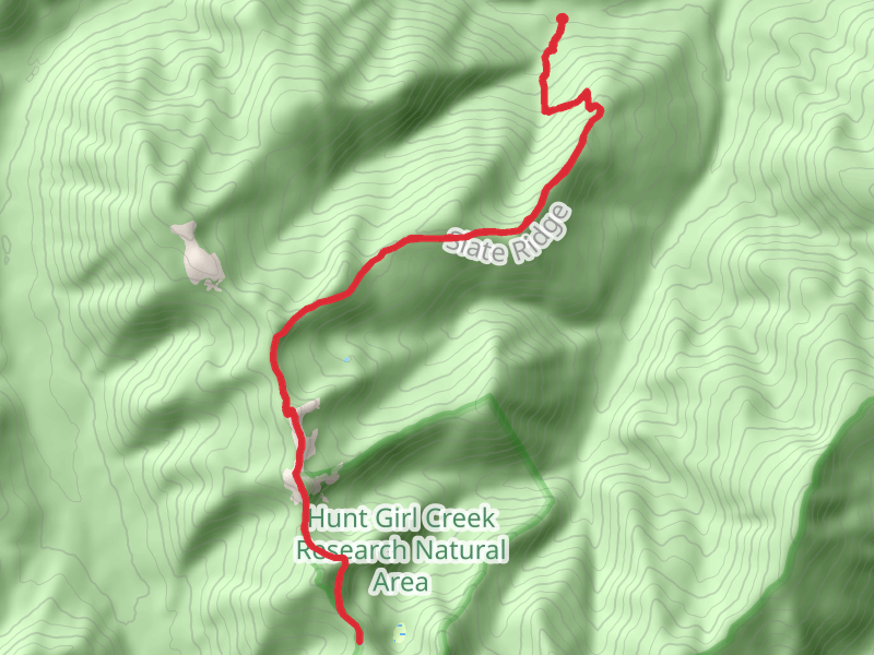 Divide Lake via Buck Mountain Trail