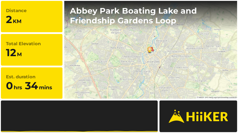 Abbey Park Boating Lake and Friendship Gardens Loop | City of