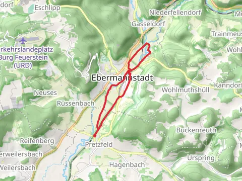 Ernst-Schloesser Weg and Leinleitertalweg