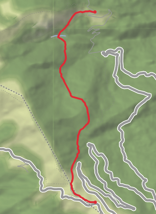 Hike on Chelela to Kila Nunnery mobile static map