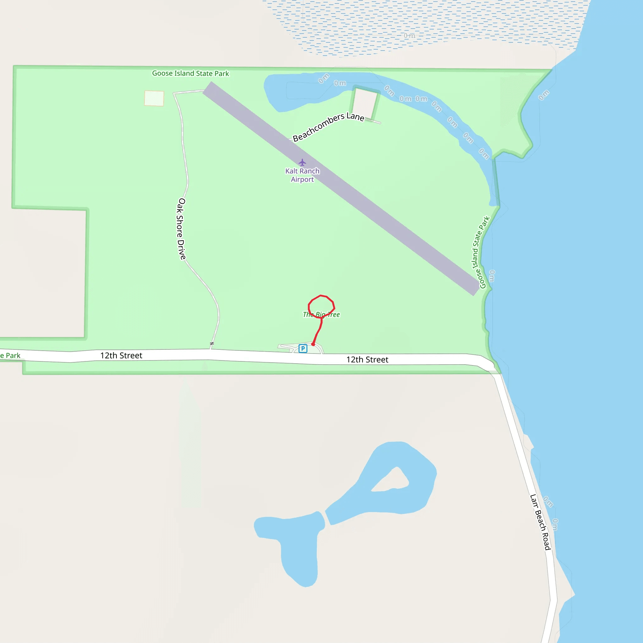 Twelth Street Loop mobile static map