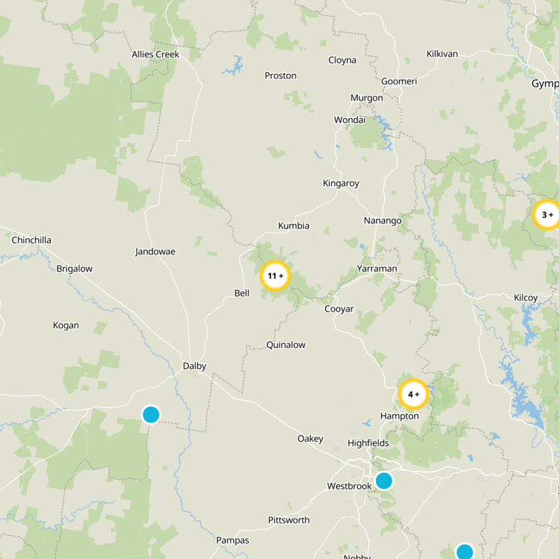 South Burnett Static Map
