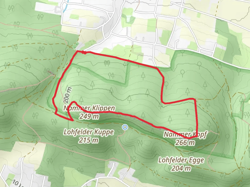 Nammer Klippen Loop via Sigwardsweg