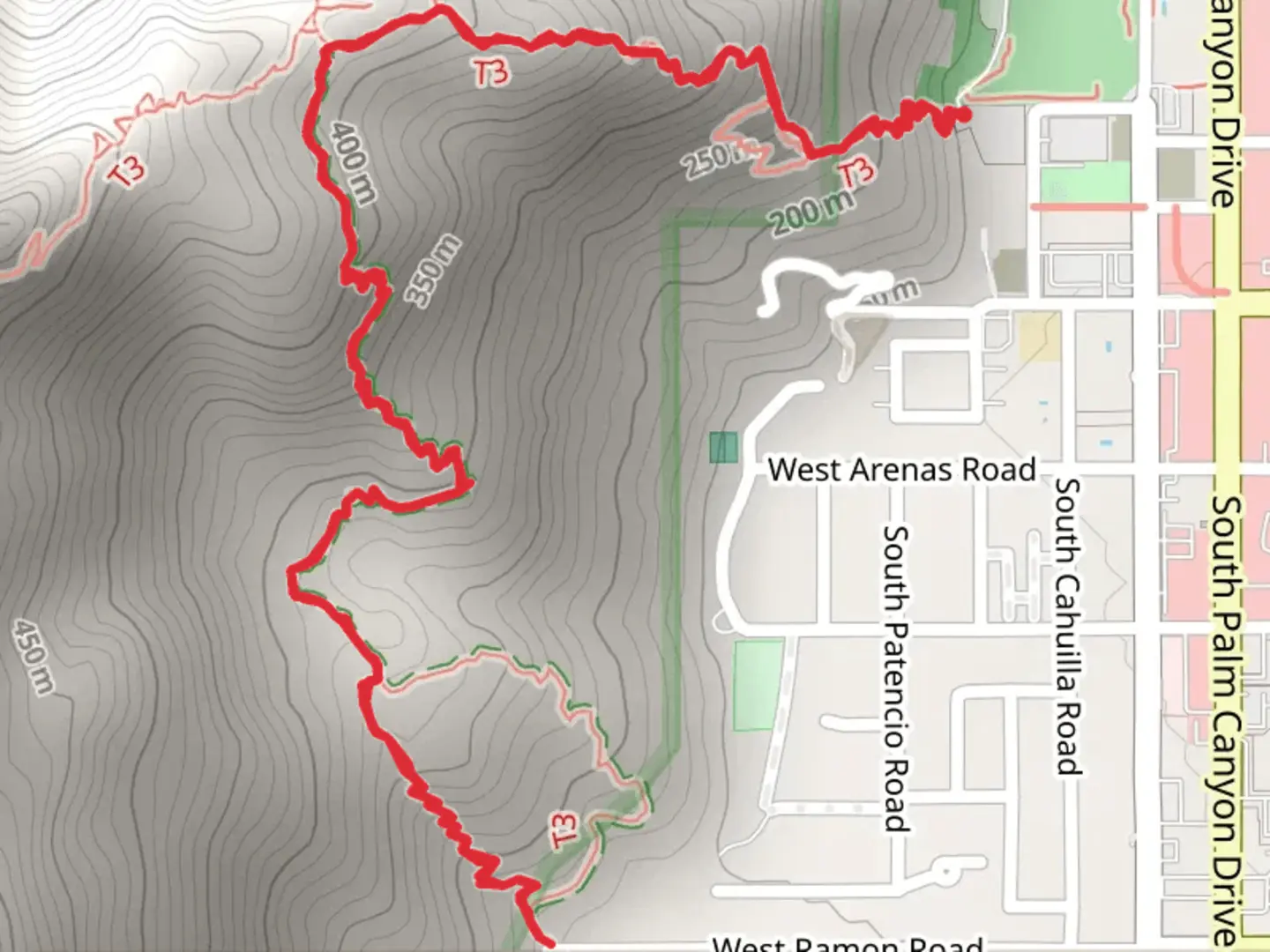 An image depicting the trail Skyline and North Lykken Trail and its surrounding area.