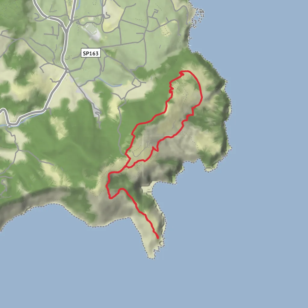 Campagnano to San Pancrazio mobile static map