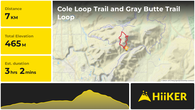 Cole Loop Trail and Gray Butte Trail Loop | Jefferson County | Oregon