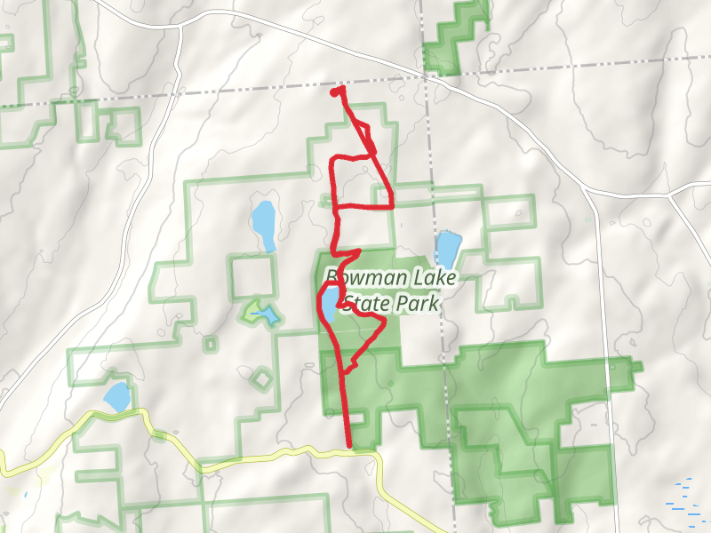 Berry Hill and Bowman Lake Loop