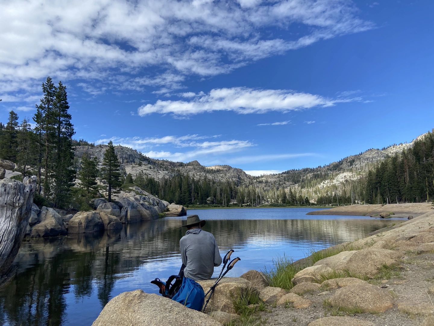 An image depicting the trail Crabtree, Bell Meadow, Lily Lake, Bear Lake Loop Trail and its surrounding area.