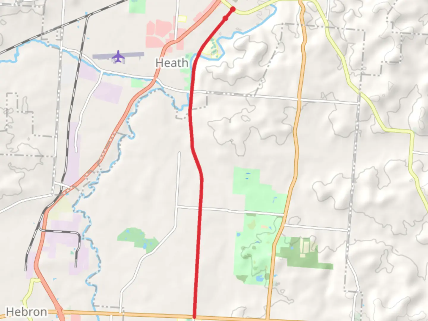 An image depicting the trail Buckeye Scenic Trail and its surrounding area.