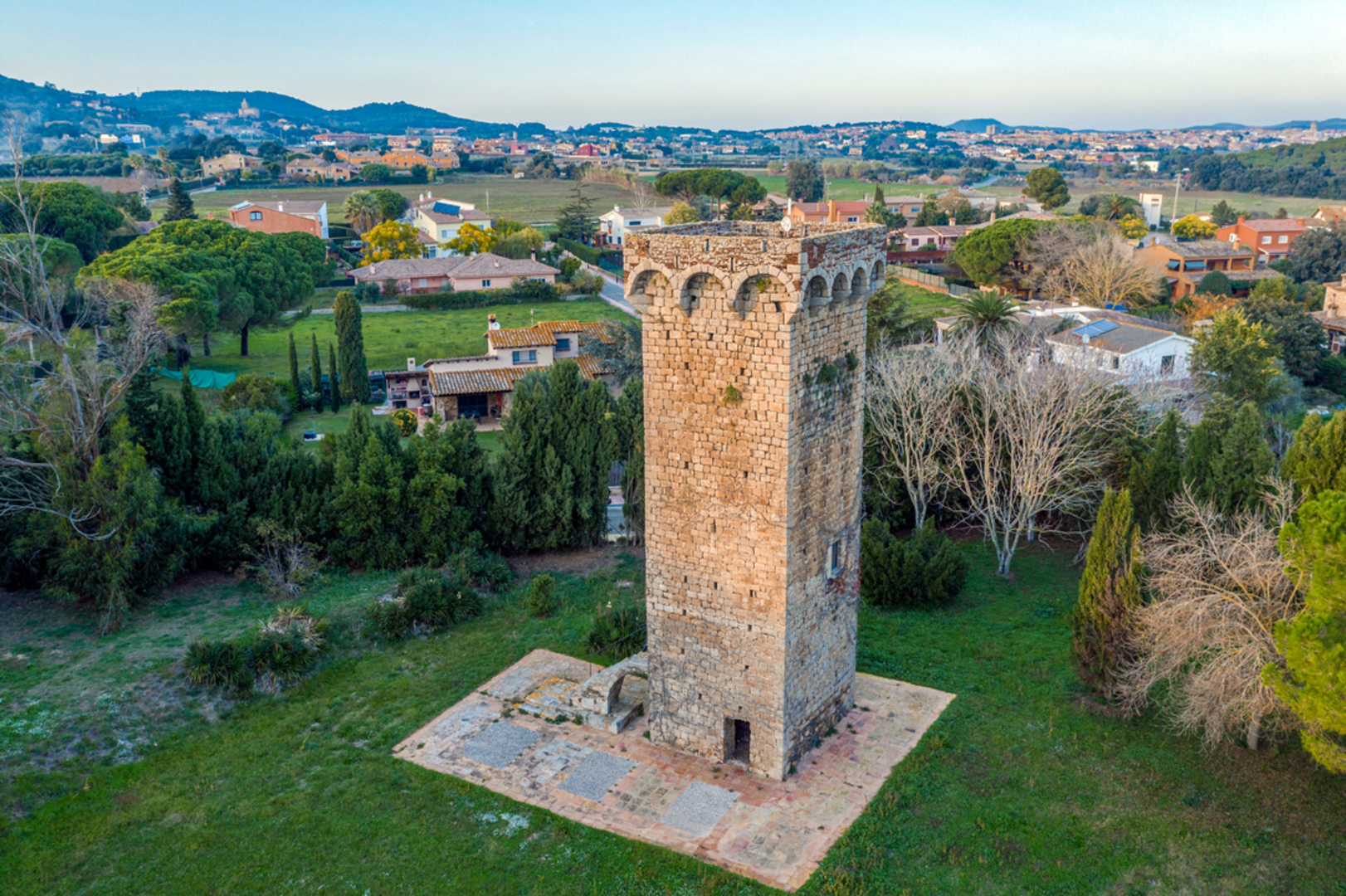 An image depicting the trail Palafrugell Path PR C 106 and its surrounding area.