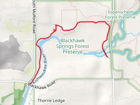 Kishwaukee River Walkalong - South Mulford Road