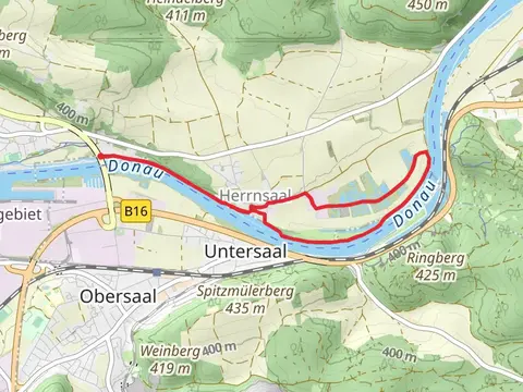 Donau via Donau Panoramaweg