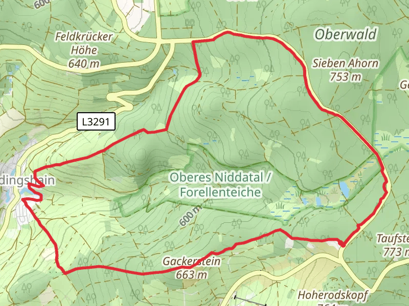 Gipfeltour Schotten and Vulkan Steig