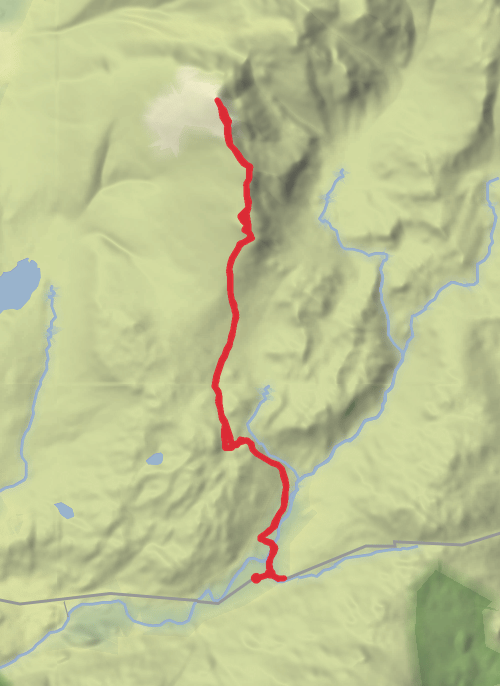 Scafell & Slight Side mobile static map