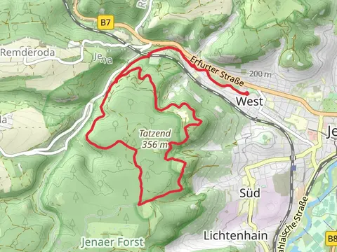 Paulsberg, Forstturm and Bismarrckturm Loop